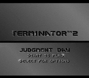 Terminator 2 - Judgment Day (Europe) screen shot title